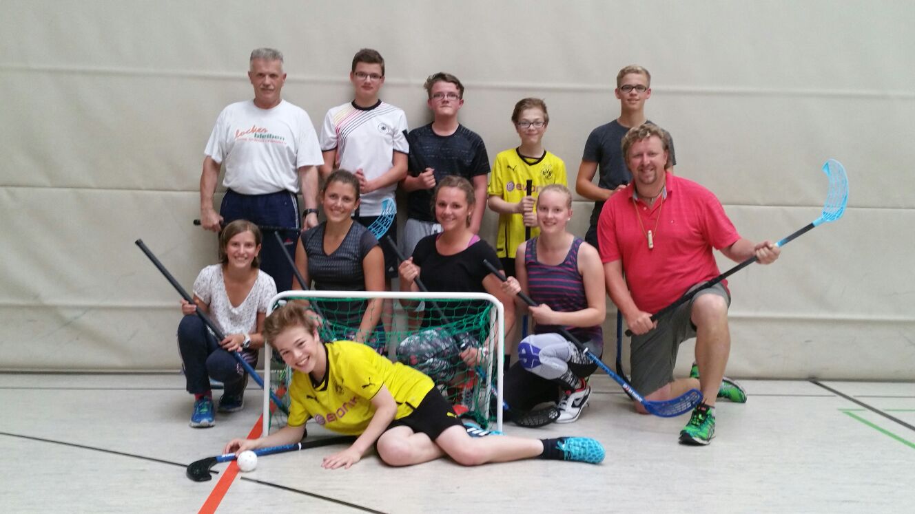 Gruppe Floorbaal Floorball Westerburg